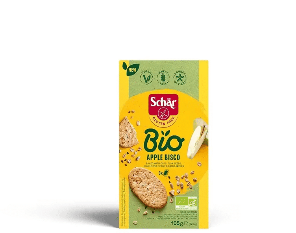 Bolacha C / Maça Bio 105Gr Sem Glúten - SCHAR
