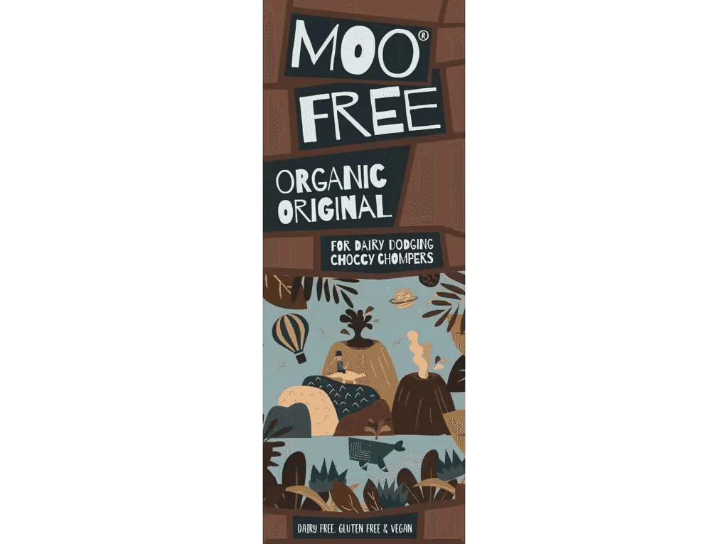 Chocolate Original Sem Lactose Bio 80g - MOO FREE