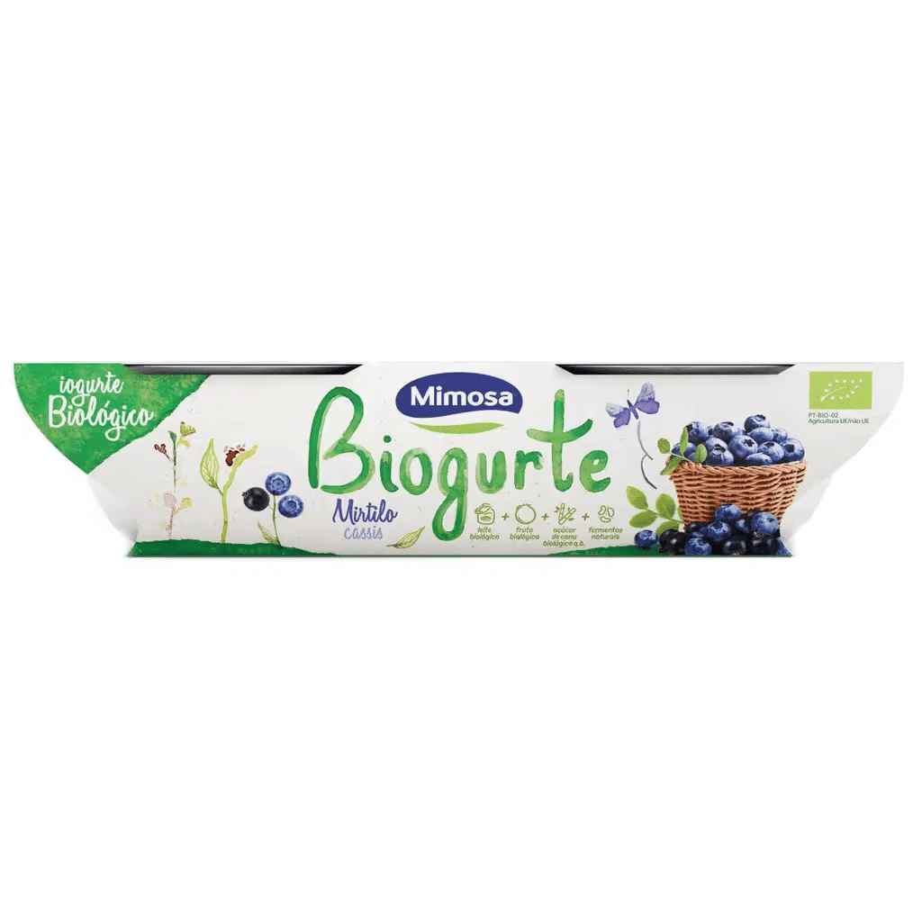 Iogurte Mirtilo Biológico - MIMOSA
