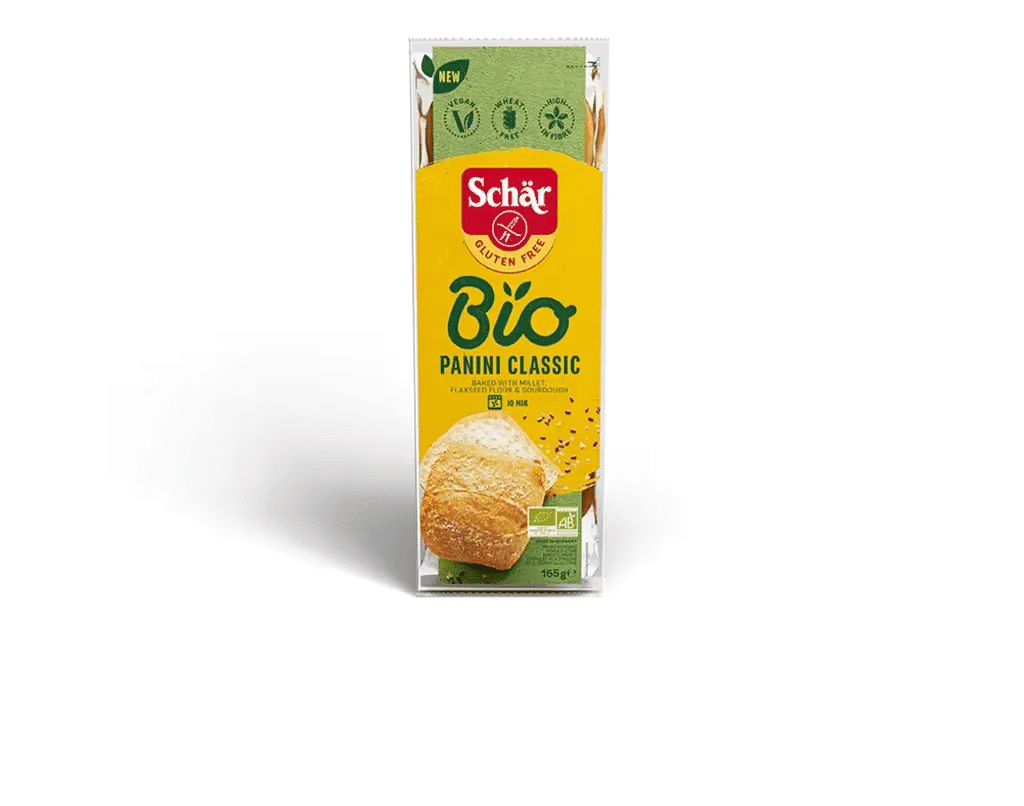Pão Panini Bio 165G Sem Glúten - SCHAR
