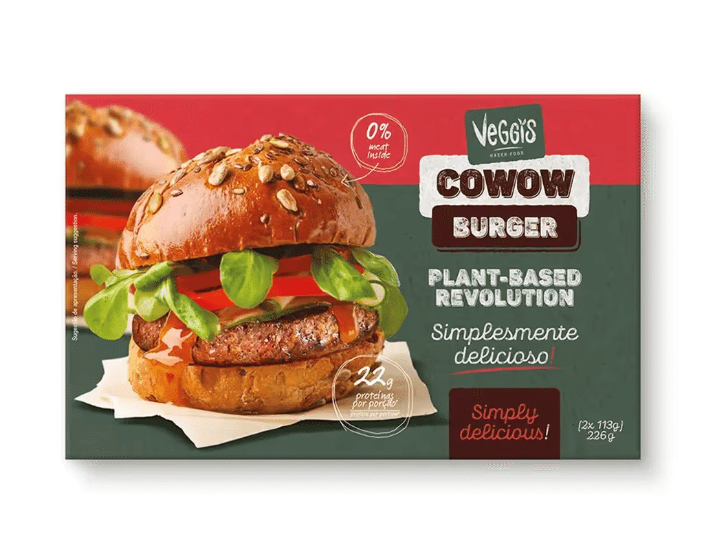 Cowow Burguer Proteina Vegetal 2 Un 226G - VEGGIS