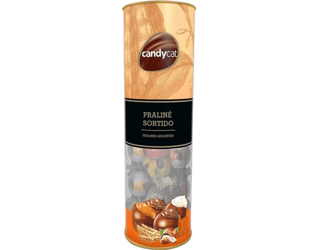Bombom Tubo Sortido 250 G - CANDYCAT