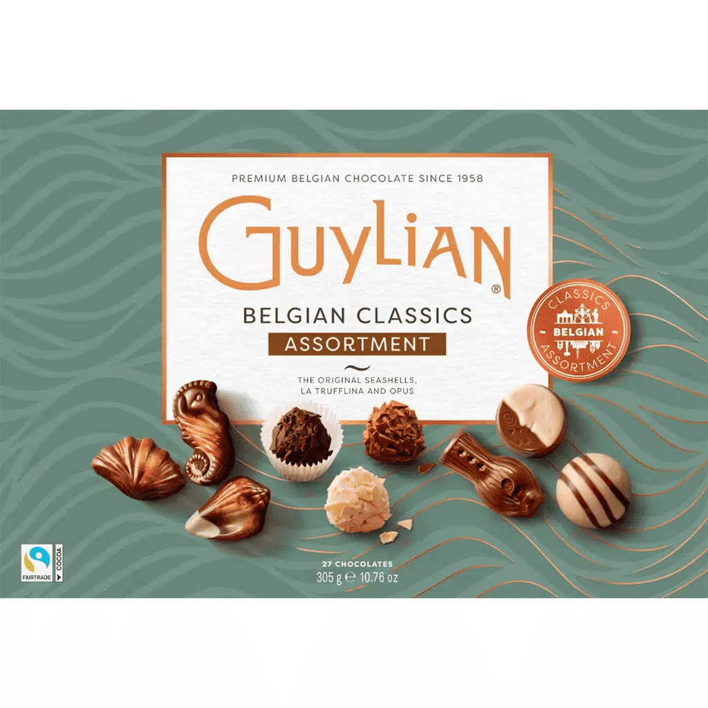Bombons Sortidos Belgian Classics embalagem 305 g - GUYLIAN