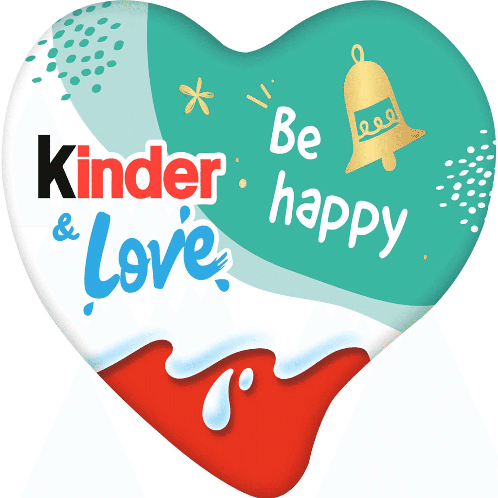 Chocolate de Leite Fantasia Love - KINDER