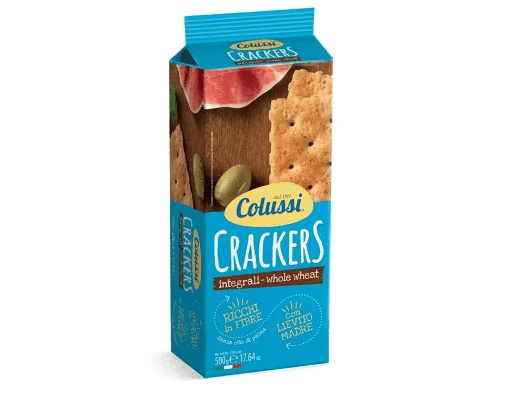 Crackers Integrais Sd 500 G - COLUSSI