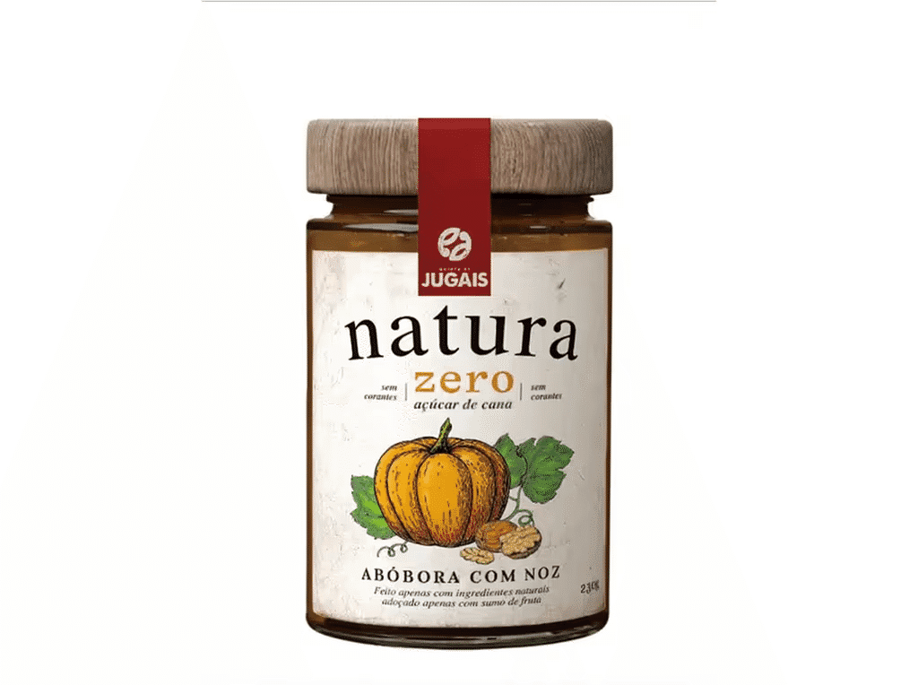 Doce Quinta Jugais Natura Abóbora Com Noz 230g - QUINTA DE JUGAIS