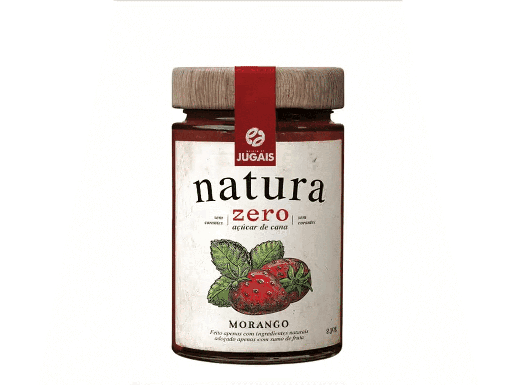 Doce Quinta Jugais Natura Morango 230g - QUINTA DE JUGAIS