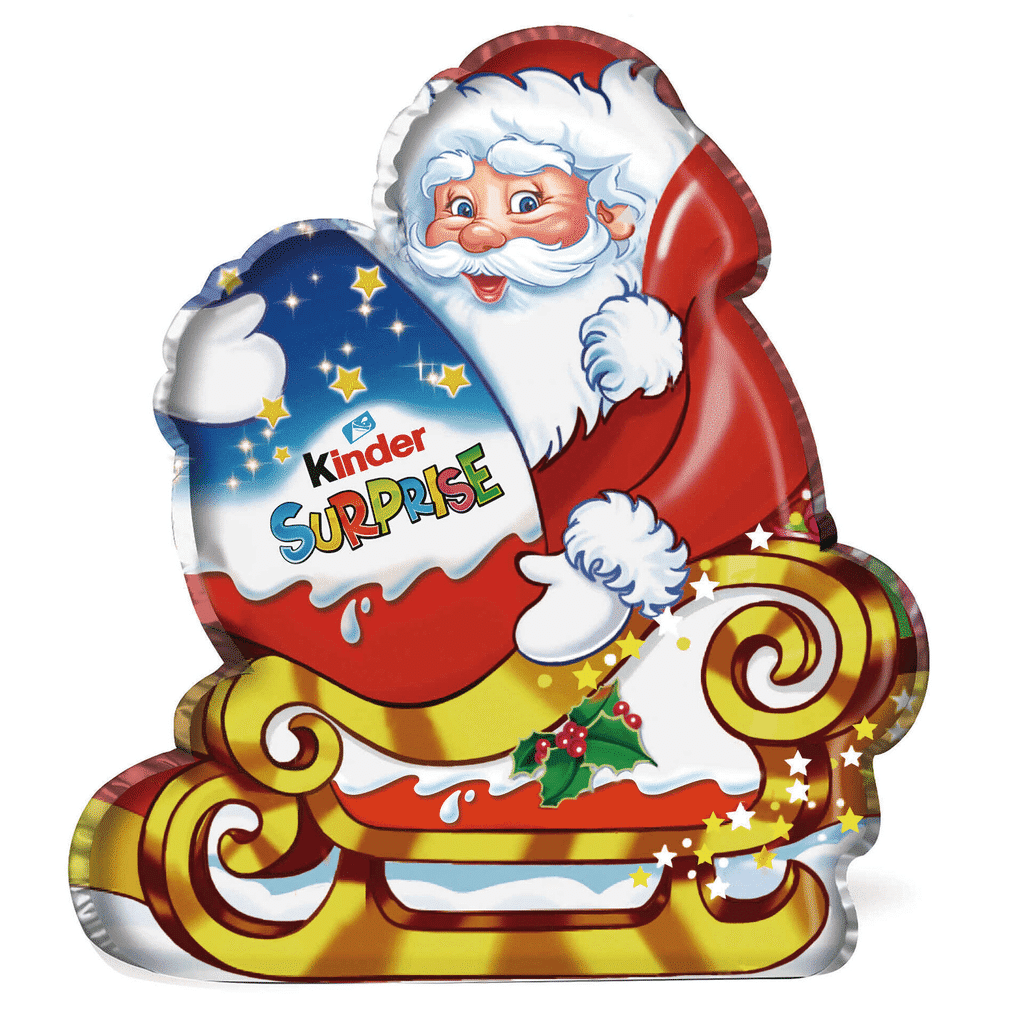 Pai Natal de Chocolate com Surpresa - KINDER
