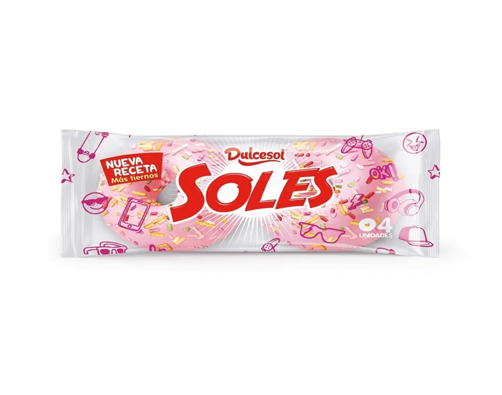 Soles Rosa Sd 180 G 4 Un - DULCESOL