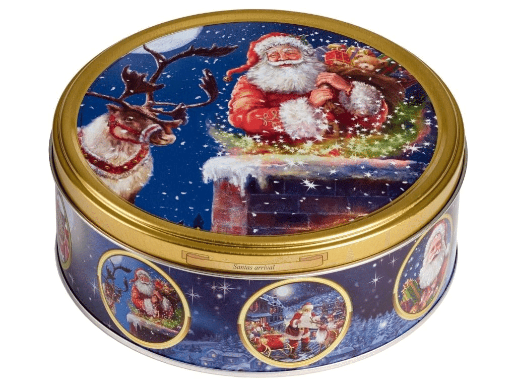 Sortido Jacobsen Bolachas Lata Natal 150g - JACOBSEN'S