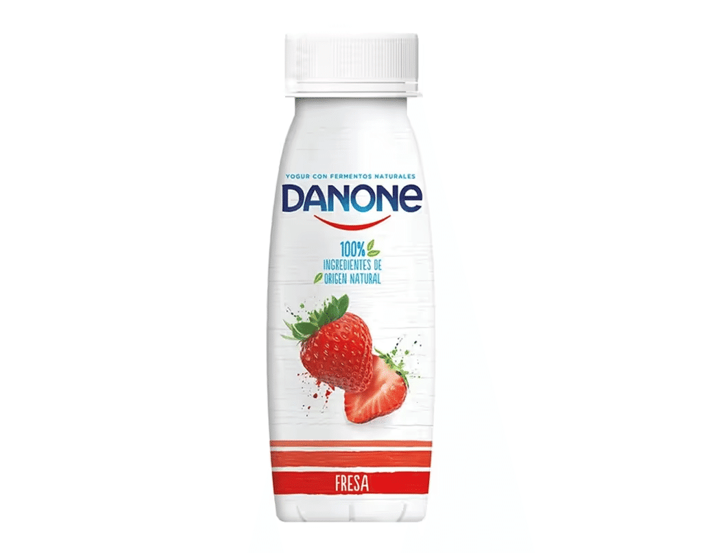 Iogurte Liquido Cremoso Morango 245G - DANONE