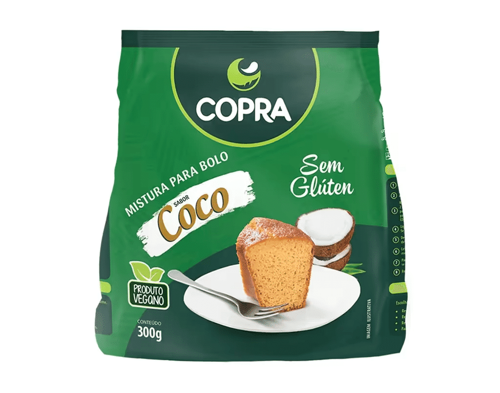 Preparado Mistura Bolo Sabor Coco 300 G - COPRA