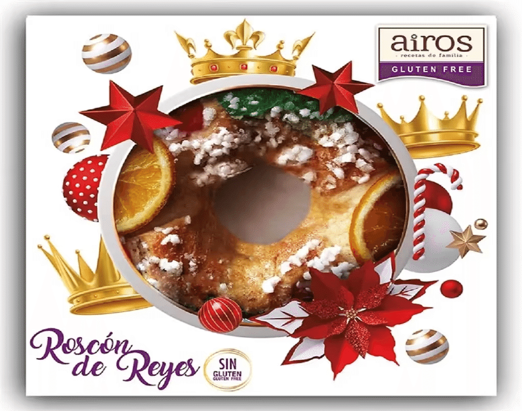 Bolo-Rei Sem Glúten 400G - AIROS