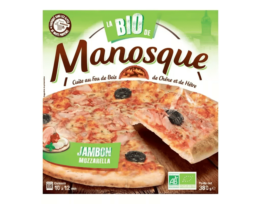 Pizza De Fiambre Bio 380G - MANOSQUE
