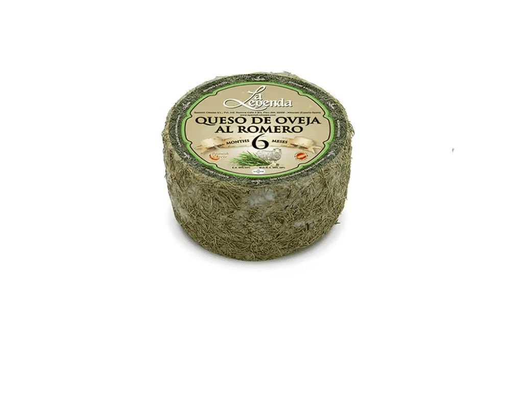 Queijo Ovelha C/ Alecrim Kg - LA LEYENDA