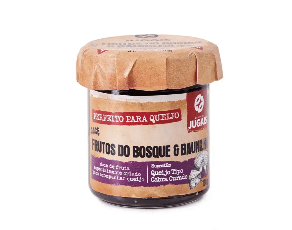 Doce P/ Queijo Frutos Bosque & Baunilha 180G - QUINTA DE JUGAIS