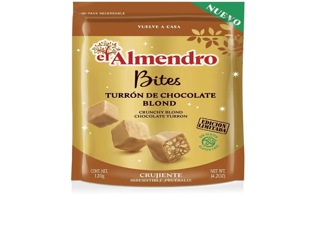 Bites Chocolate Branco 120G - EL ALMENDRO