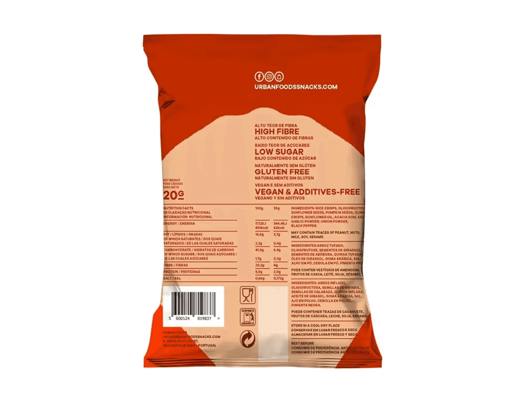 Aperitivo Quinoa Balls 20 Gr - URBAN FOODS