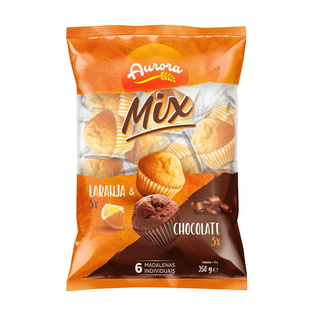 Madalenas de Laranja e Chocolate - AURORA