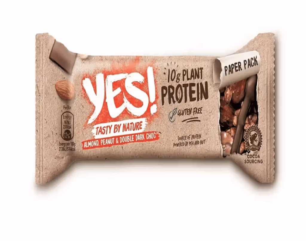 Barra Proteína Snack de Amêndoas e Amendoins - YES!