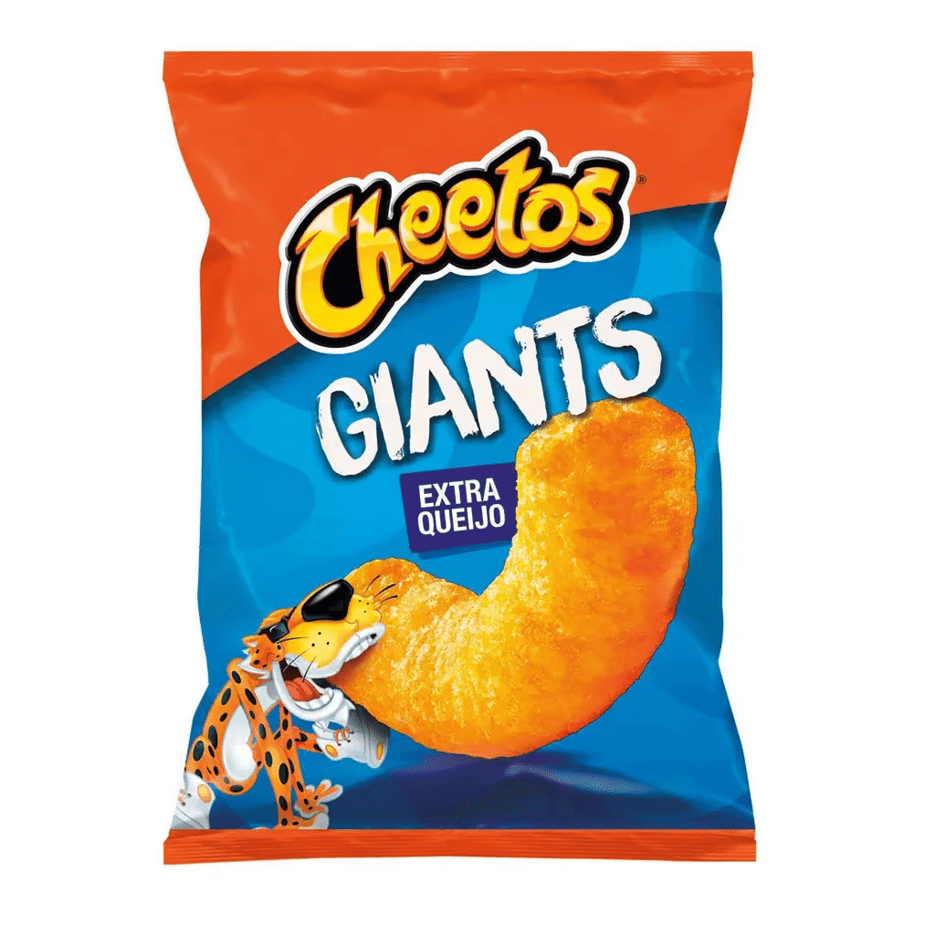 Snacks Milho Giants Extra Queijo - CHEETOS