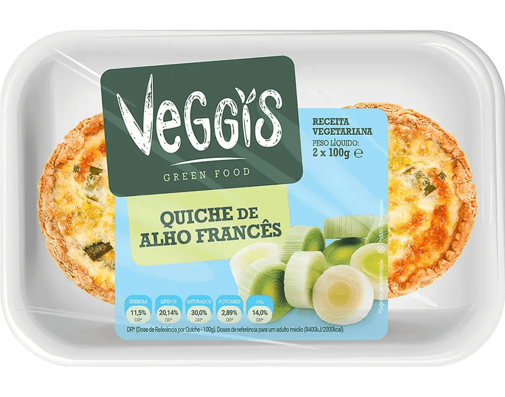 Quiche De Alho Frances 200 G - VEGGIS