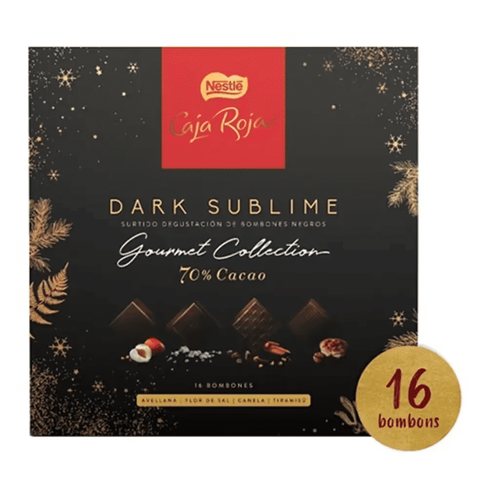 Bombons Dark Sublime Gourmet Caja Roja - NESTLÉ