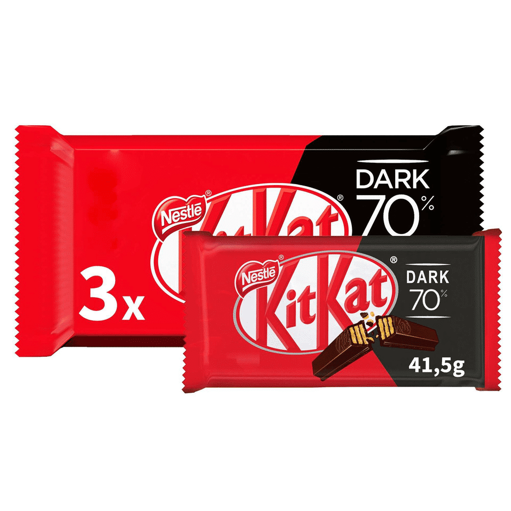 Snack de Chocolate Negro 70% Cacau - KIT KAT