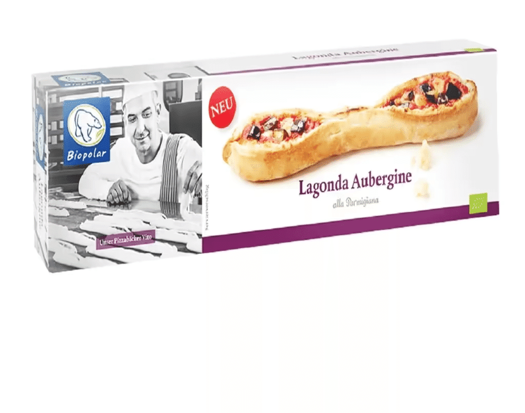 Mini Pizza Lagonda Bio 180G Beringela E Parmesão - BIOPOLAR