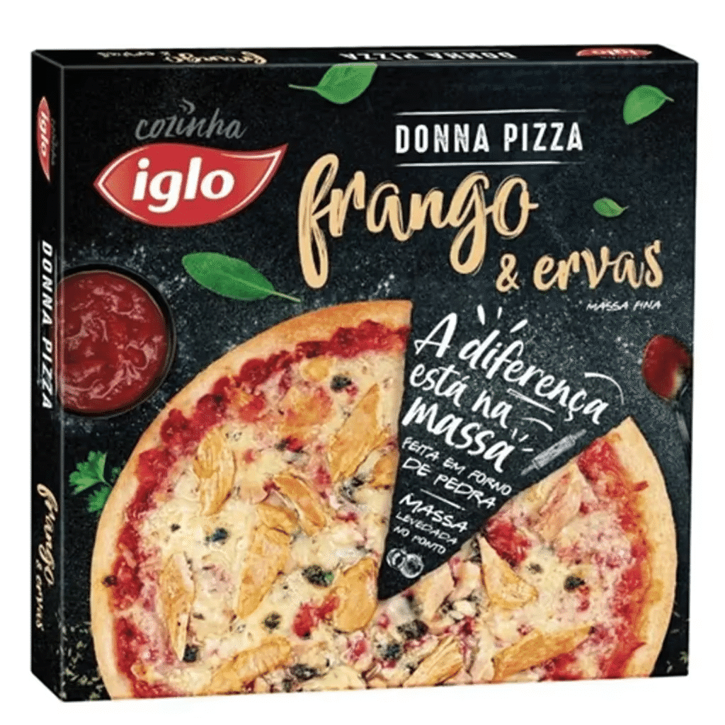 Pizza Massa Fina Frango e Ervas - IGLO