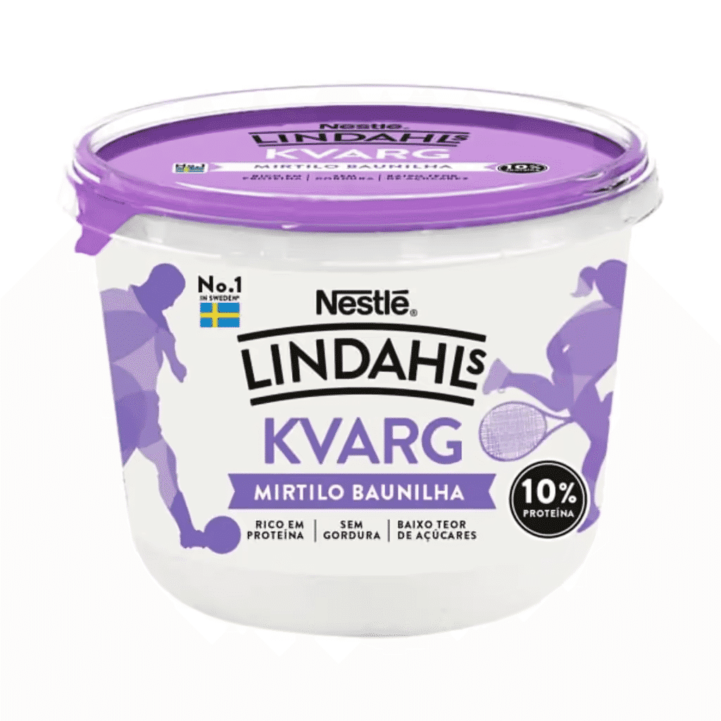 Iogurte Sólido Proteico Mirtilo e Baunilha - LINDAHLS