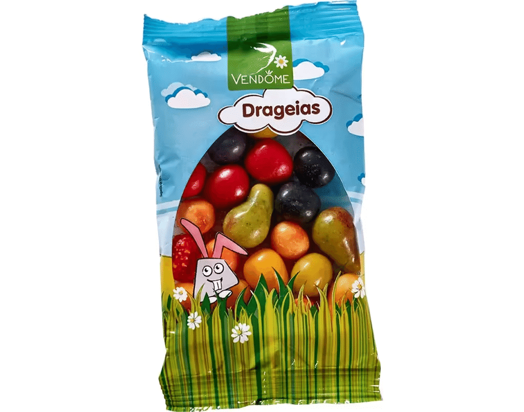 Drageias Frutas Sortidas 130 G - VENDOME