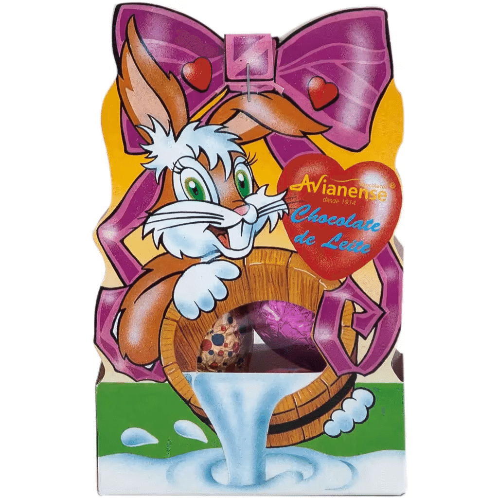 Ovo de Chocolate de Leite embalagem 45 g - AVIANENSE
