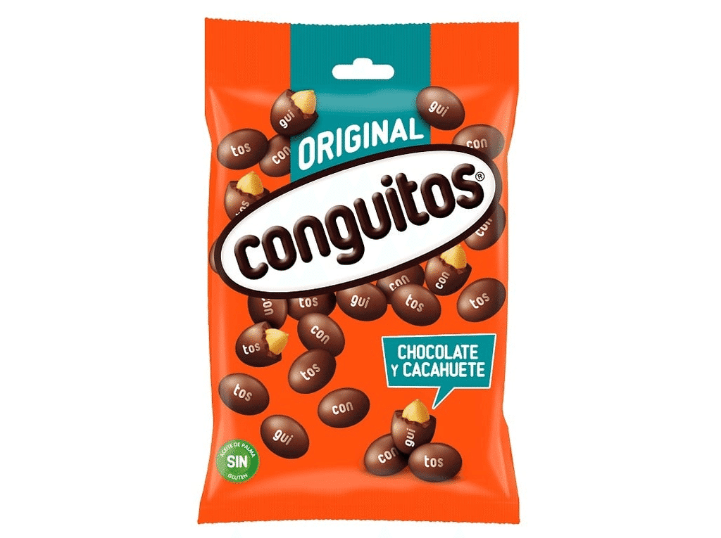 Amendoim Lacasa Chocolate Negro 80g - CONGUITOS