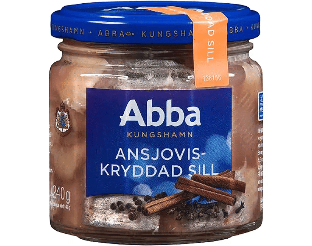 Arenque Marinado Com Especiarias 240 Gr - ABBA