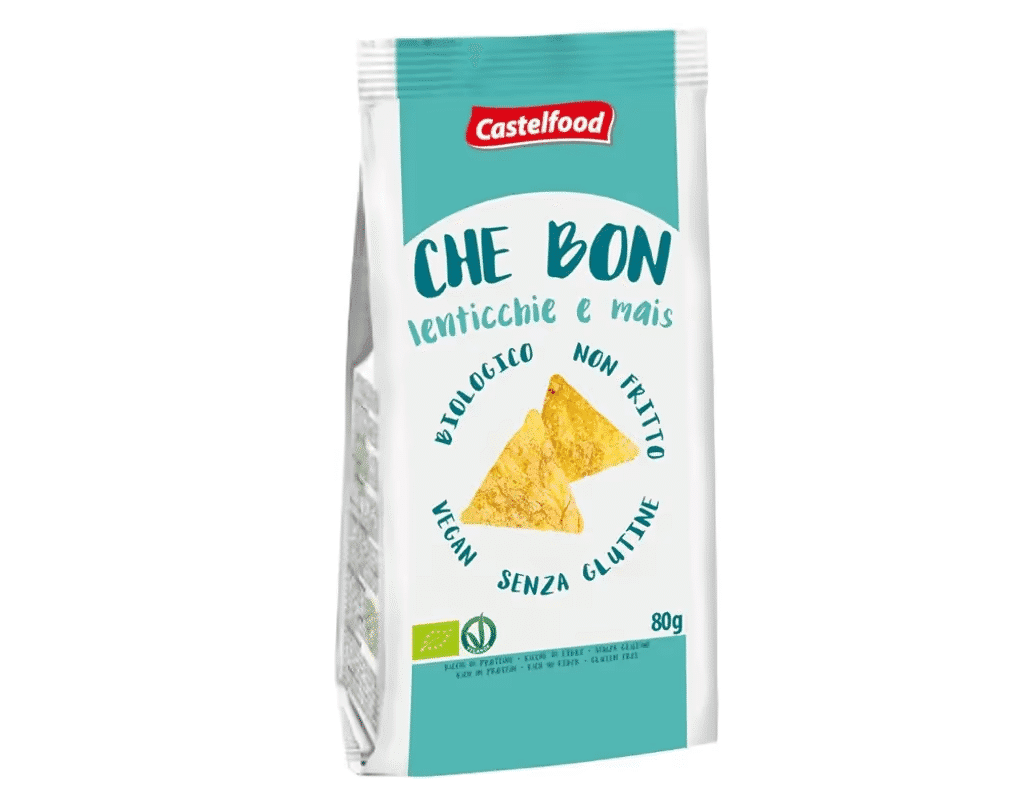 Snack Lentilhas Bio 80G - CASTELFOOD