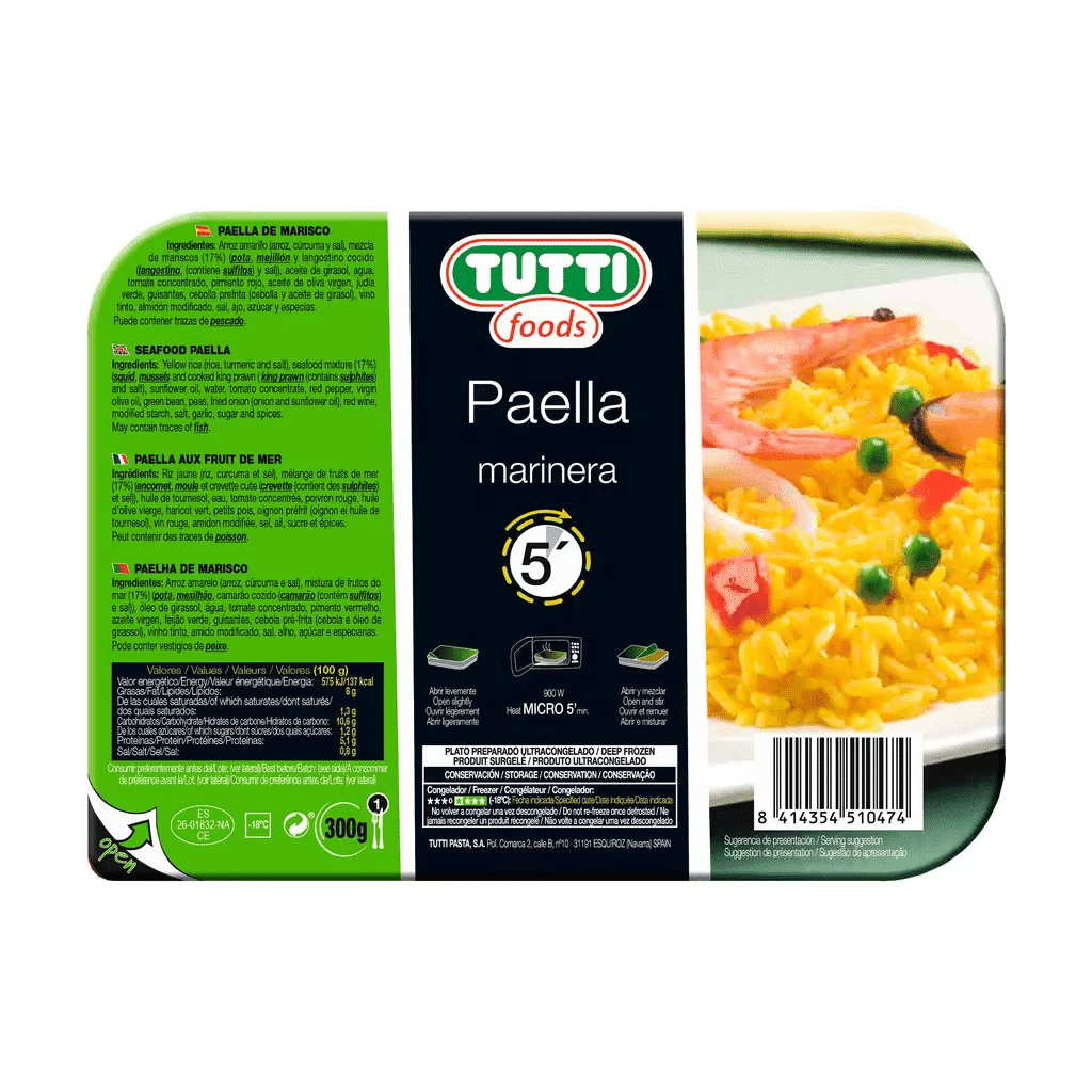 Paella Marinera - TUTTI PASTA