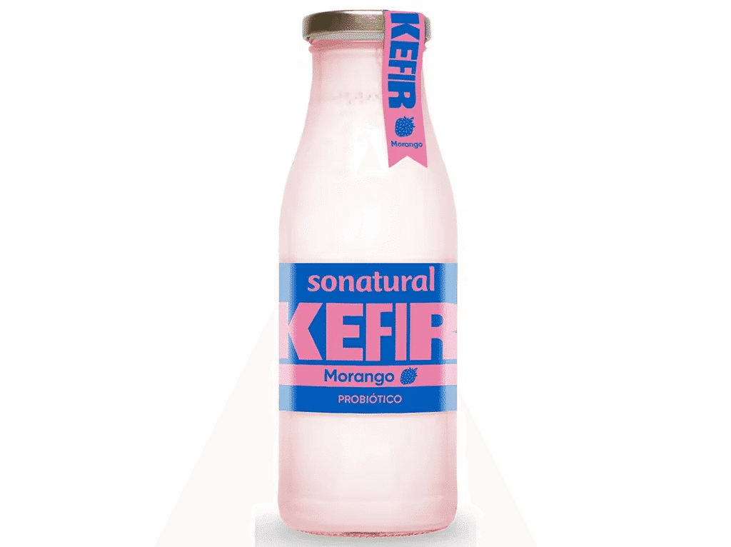 Kefir Morango 500g - SONATURAL