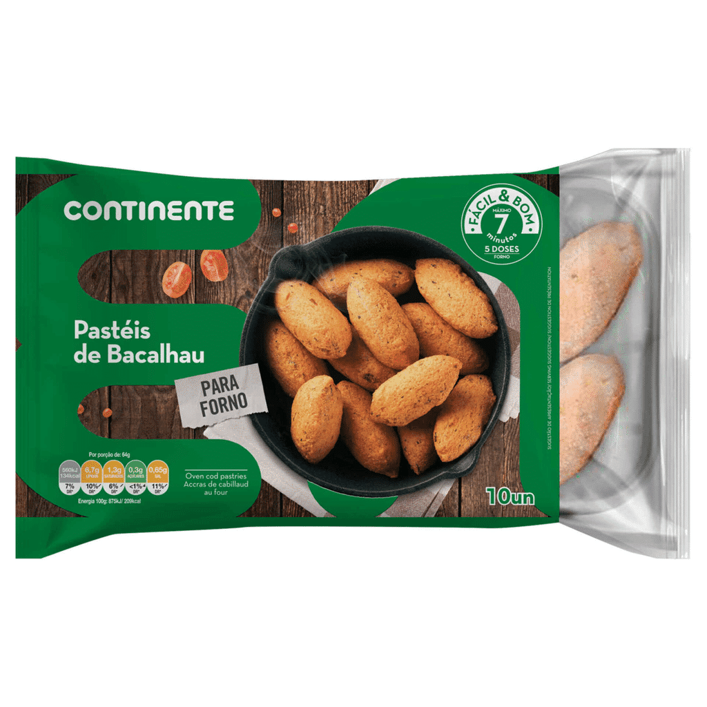 Pastéis de Bacalhau para Forno - CONTINENTE