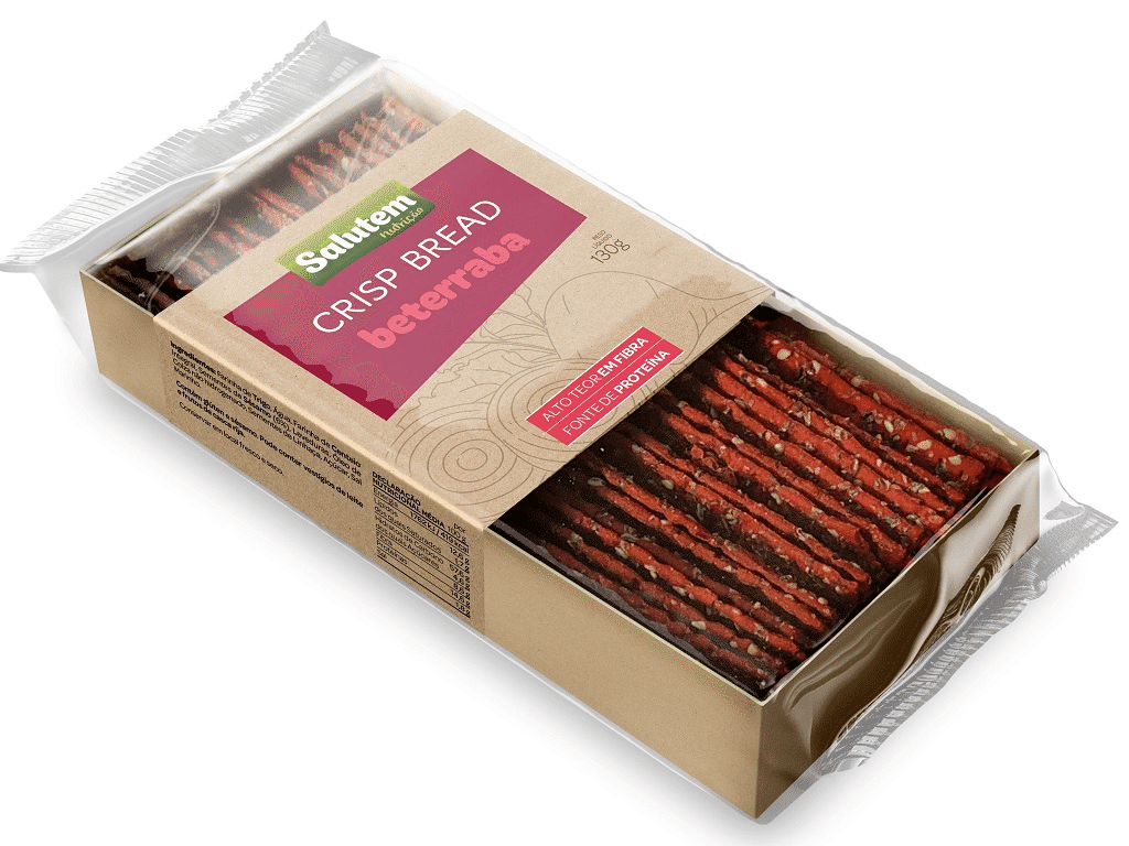Tostas Crisp Bread Beterraba 130g - SALUTEM