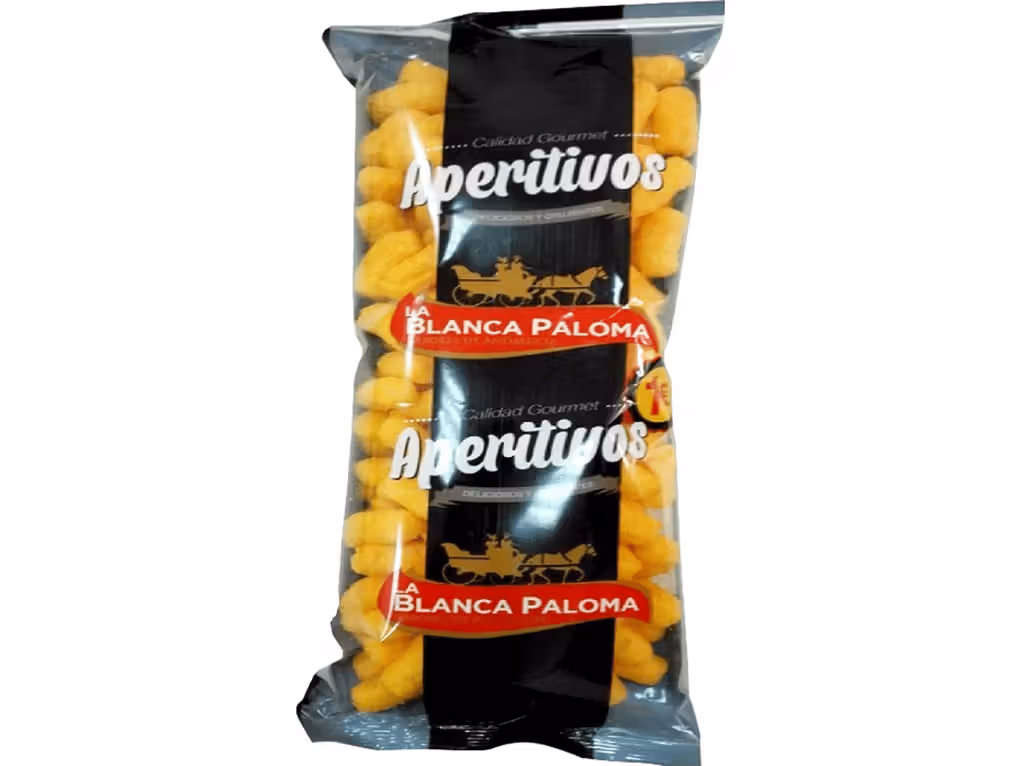 Aperitivo Gusanos Queijo 110g - BLANCA PALOMA