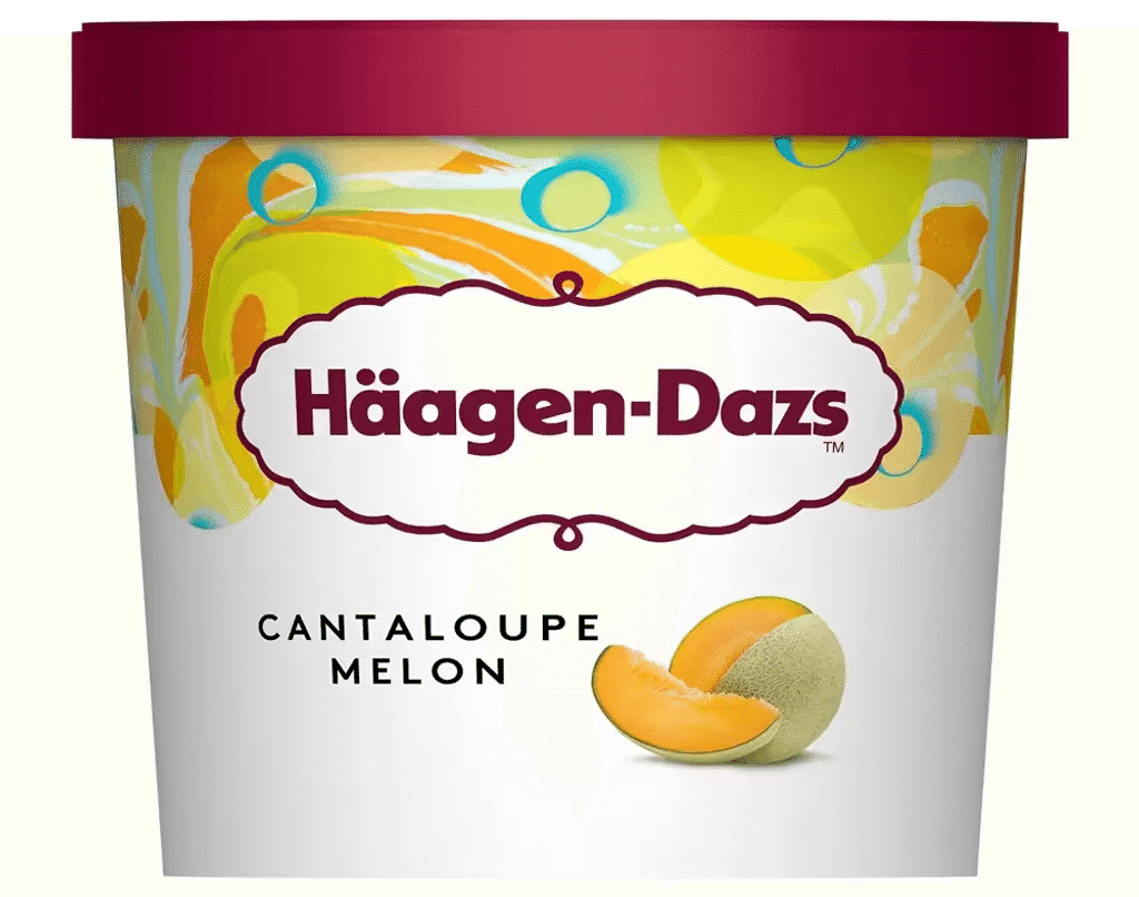 Gelado Cantaloupe Melon 460Ml - HÄAGEN-DAZS