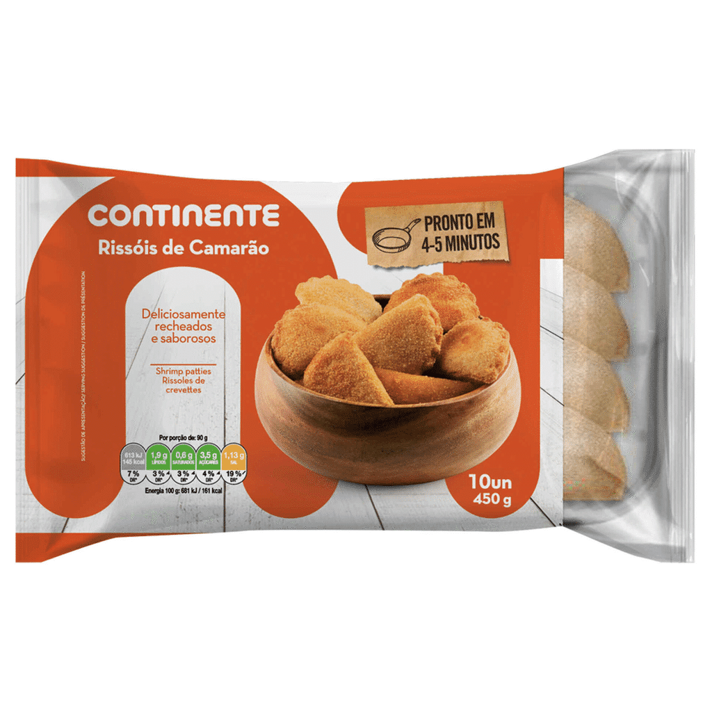 Rissóis de Camarão - CONTINENTE