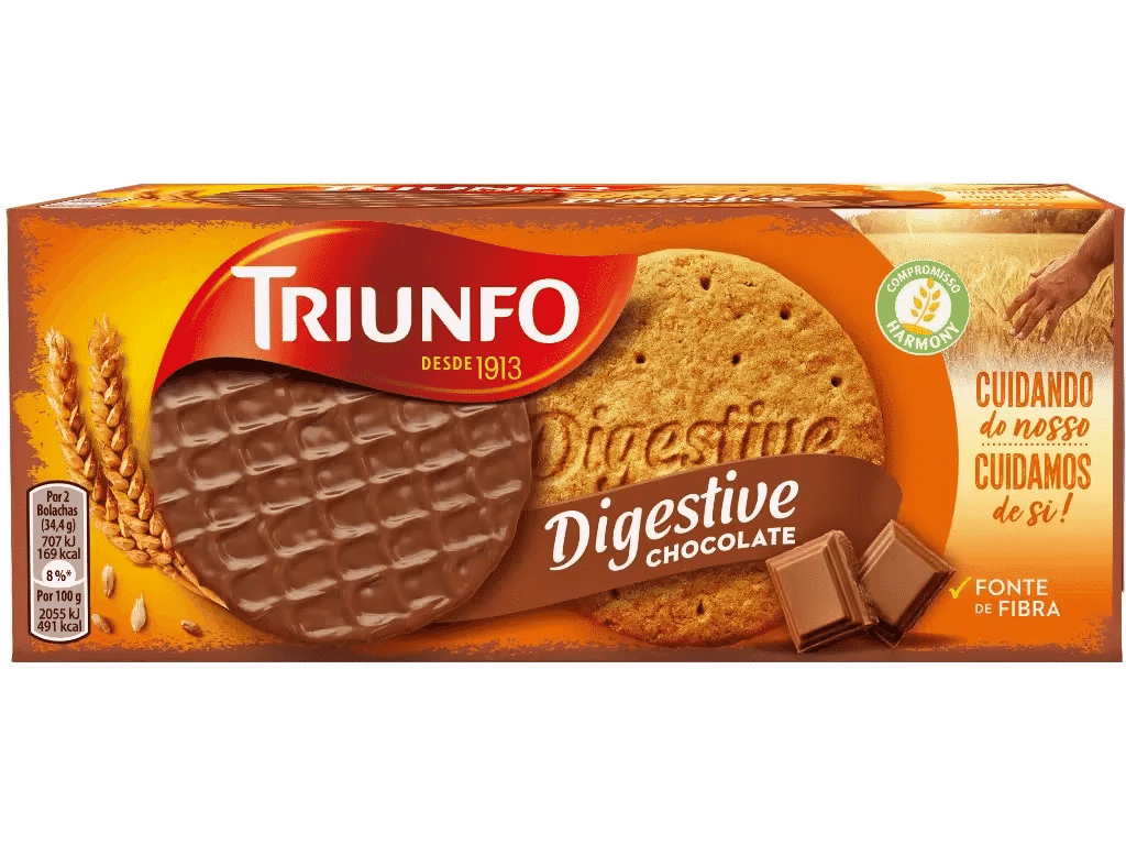 Bolacha Digestive Chocolate 300g - TRIUNFO