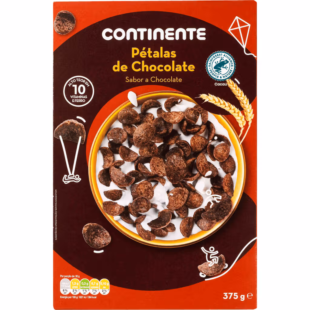 Cereais Pétalas de Chocolate - CONTINENTE