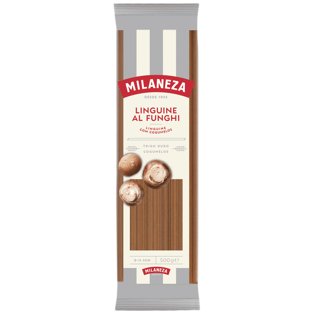 Massa Linguine com Cogumelos - MILANEZA