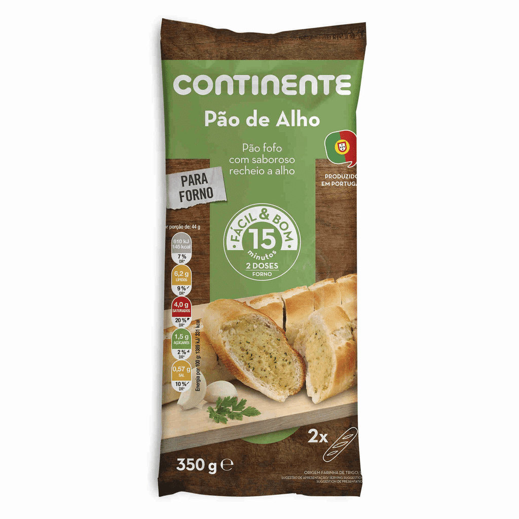 Baguete Pão de Alho - CONTINENTE