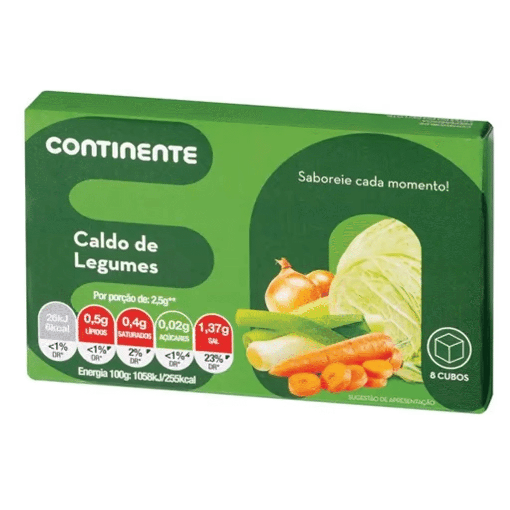 Caldo de Legumes Cubos - CONTINENTE