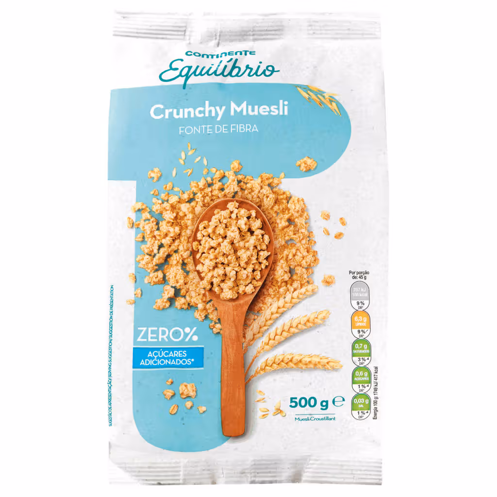 Muesli Crunchy - CONTINENTE EQUILÍBRIO