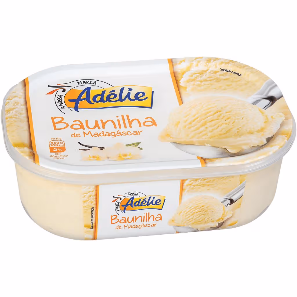 Gelado de baunilha de Madagáscar - PORSI